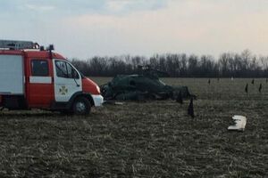 Попередня причина падіння – зіткнення з лінією електропередач