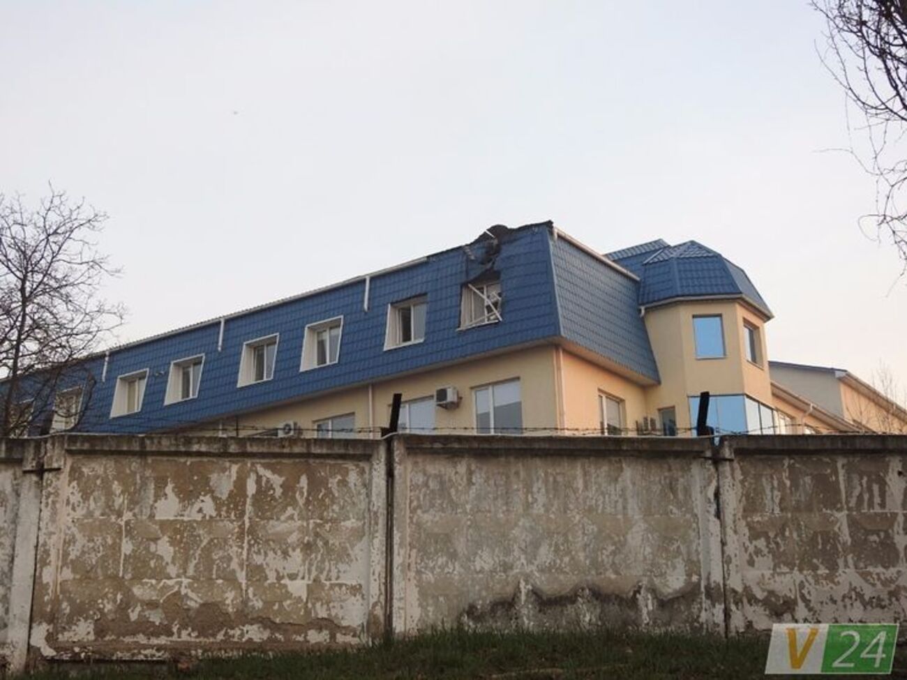 В результате обстрела никто не пострадал