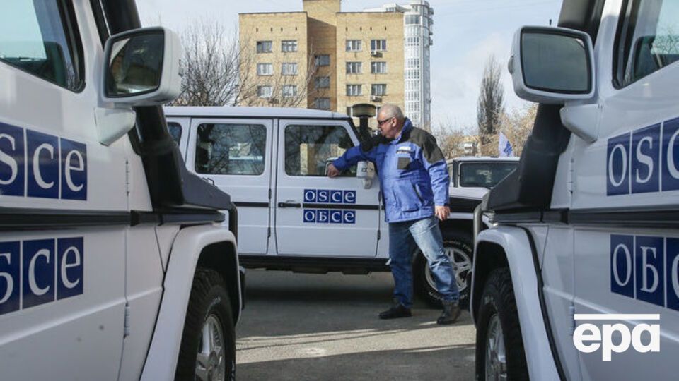 Місію ОБСЄ обстріляли в Донецькій області