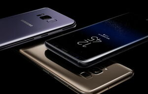 Новый смартфон оснащен закругленным дисплеем диагональю 5,8 дюймов (6,2 дюймов у S8+)