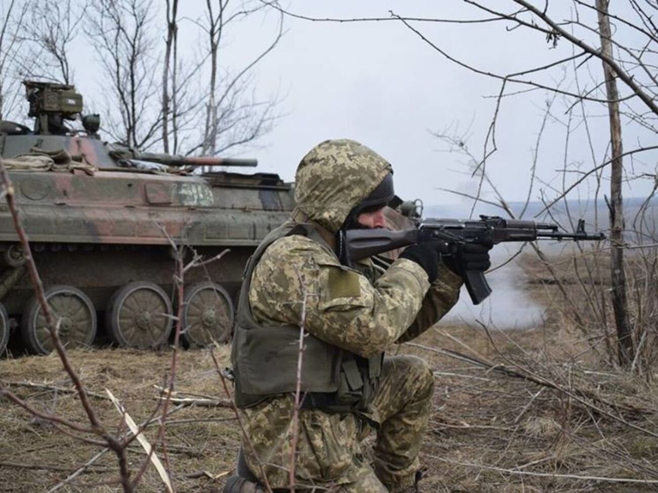 Украинские военные открывали огонь в ответ
