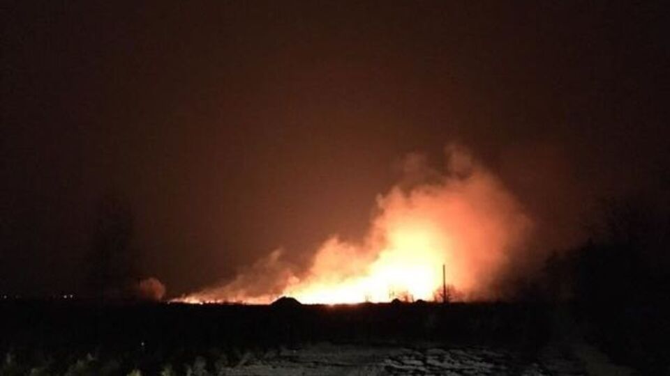 Пожарные ликвидировали возгорание