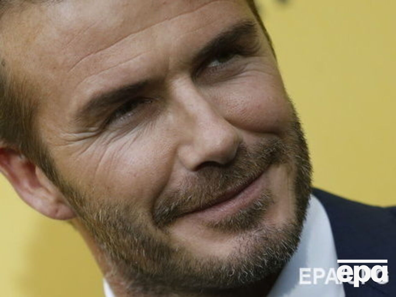 Бекхэм показал грим для роли рыцаря