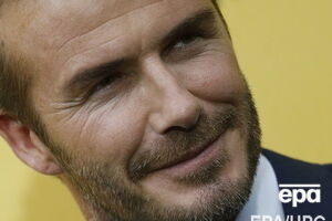 Бекхэм показал грим для роли рыцаря