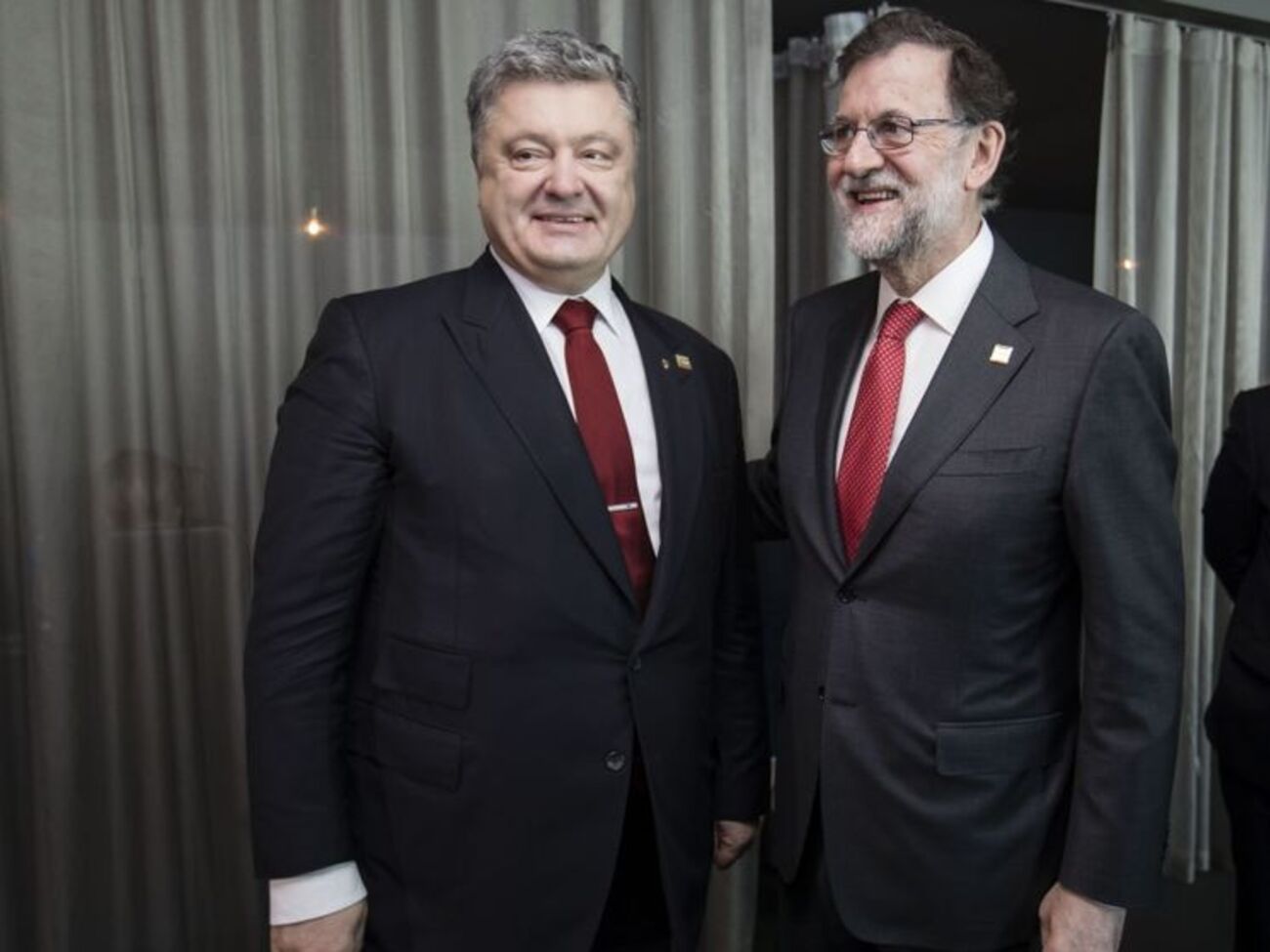 Порошенко и Рахой коснулись темы футбола