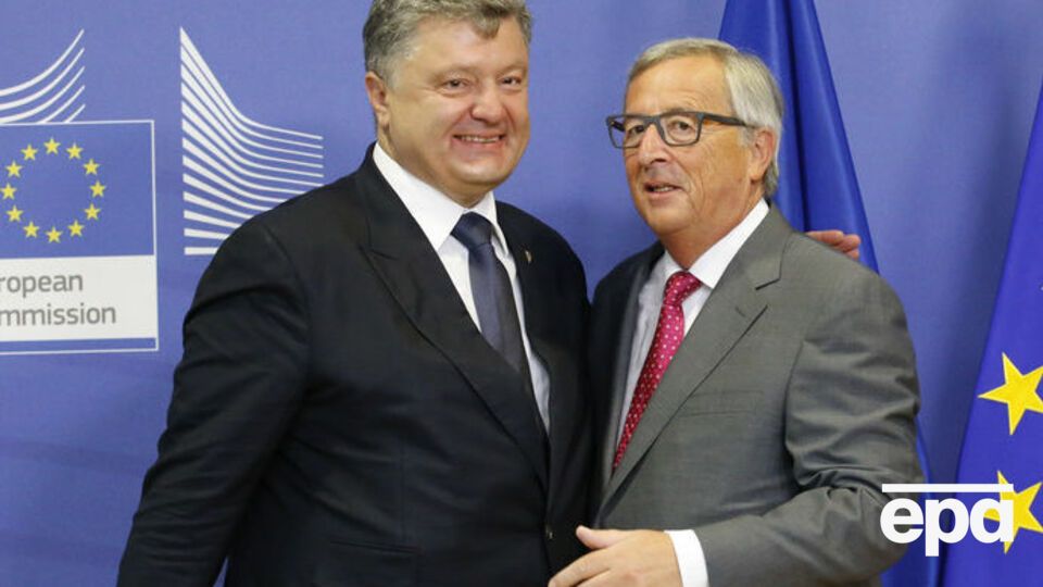 Про завершення процедури надання траншу Порошенко домовився з Юнкером