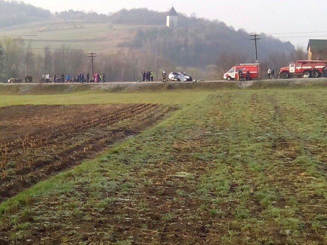 Сегодня утром во Львовской области произошло ДТП