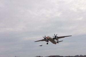 Ан-132Д начинает первый полет