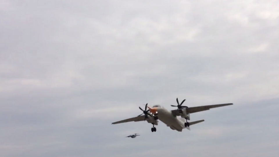 Ан-132Д начинает первый полет