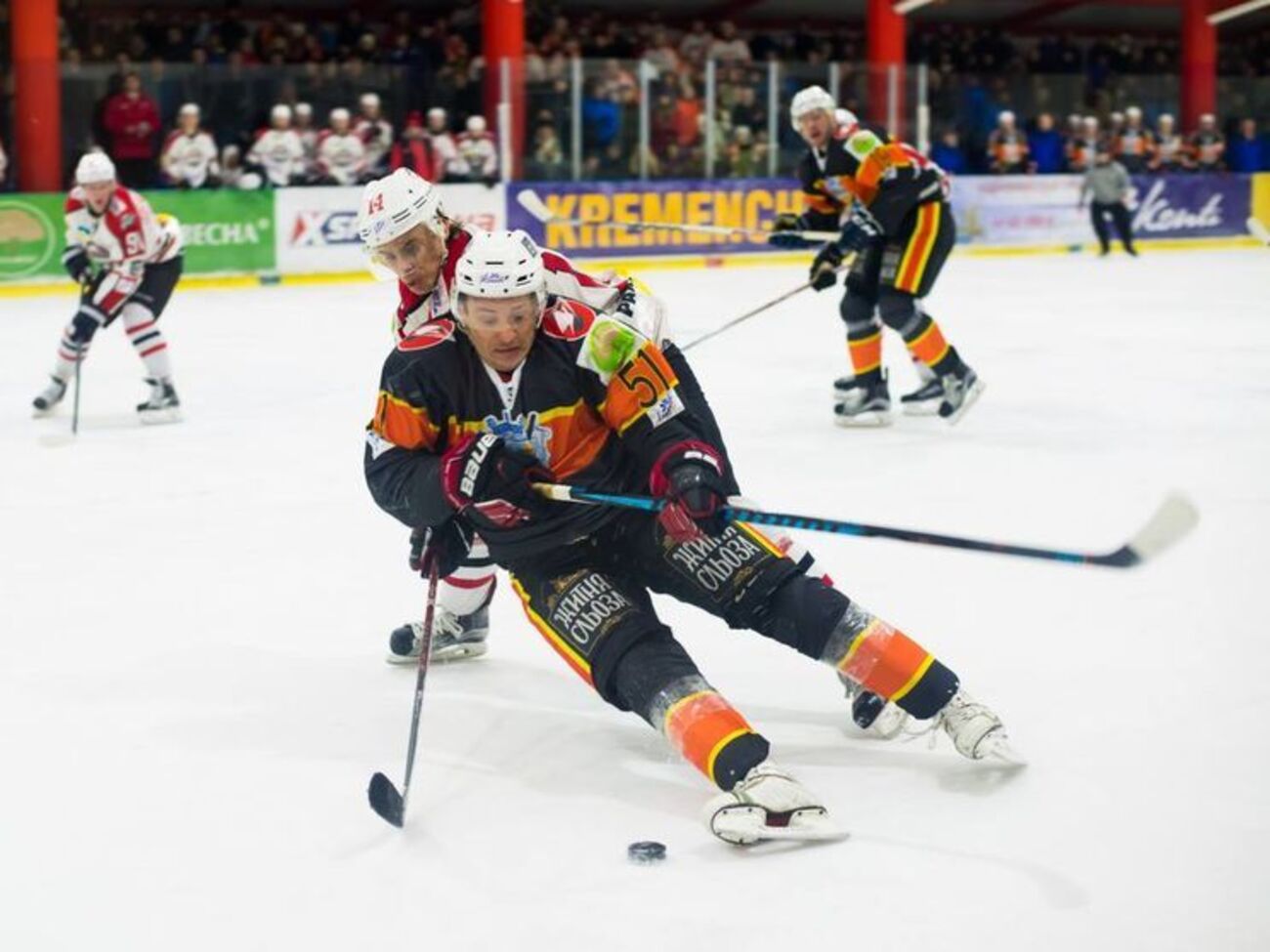 ХК "Кременчук" набрав стільки ж очок, скільки й ХК "Донбас", але обігнав конкурента за додатковими показниками