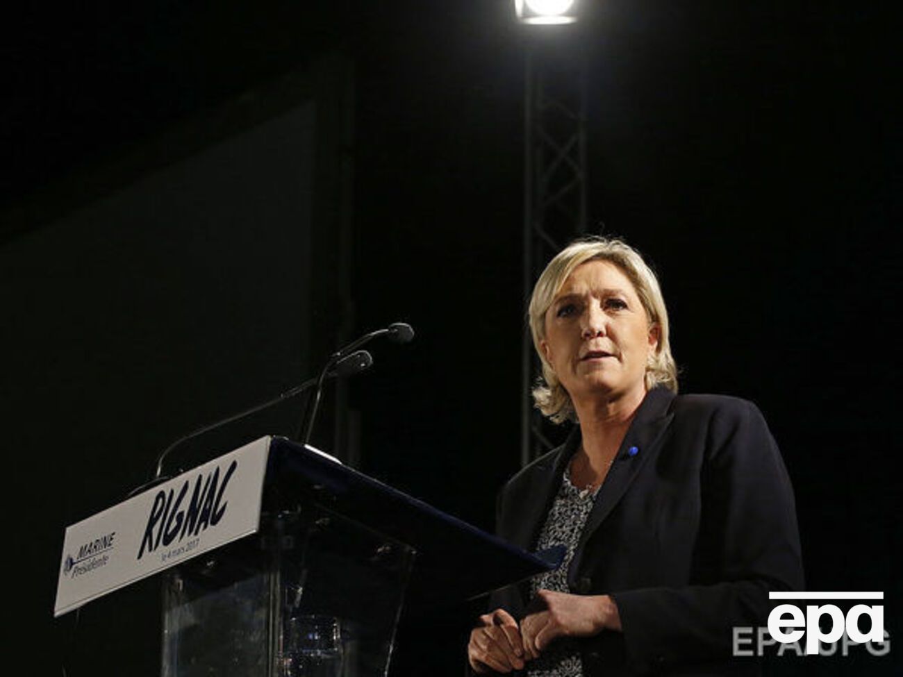 Ле Пен не считает Путина угрозой