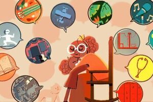 Дудл присвячений Міжнародному жіночому дню