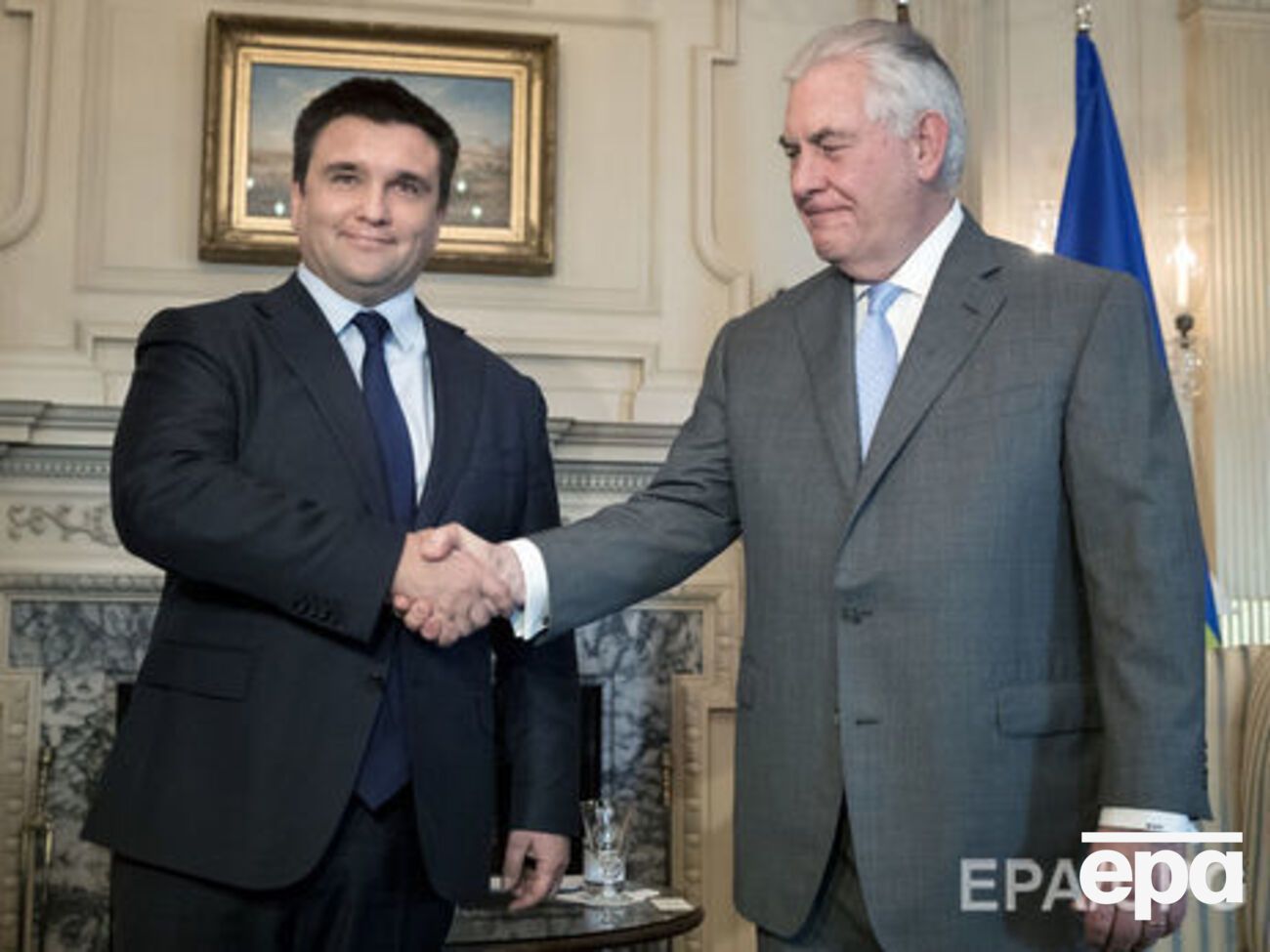 Климкин встретился с Тиллерсоном в Вашингтоне