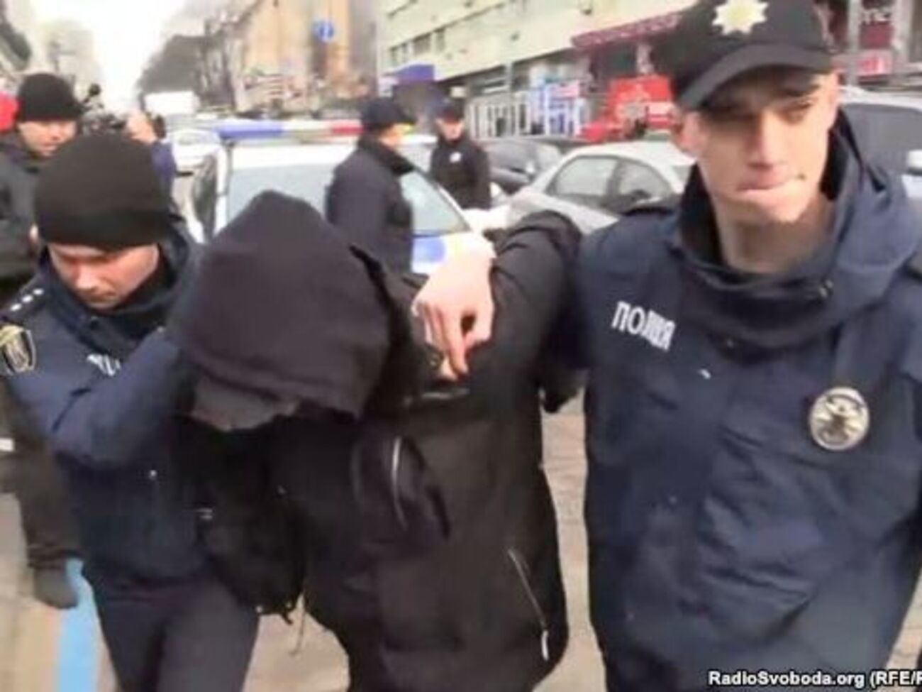 Кількох учасників акції затримала поліція