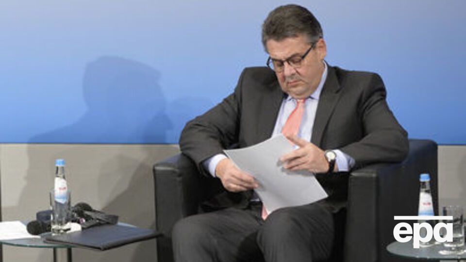 Габриэль о снятии санкций с РФ за аннексию Крыма: Я не знаю никого, кто бы требовал их снять или даже говорил об этом