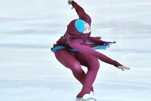 Захра Ларі – перша у світі фігуристка в хіджабі