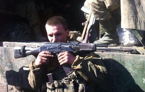 "Спасибі, моя іграшко, що не підвела", – позивний Звір цілує свій автомат