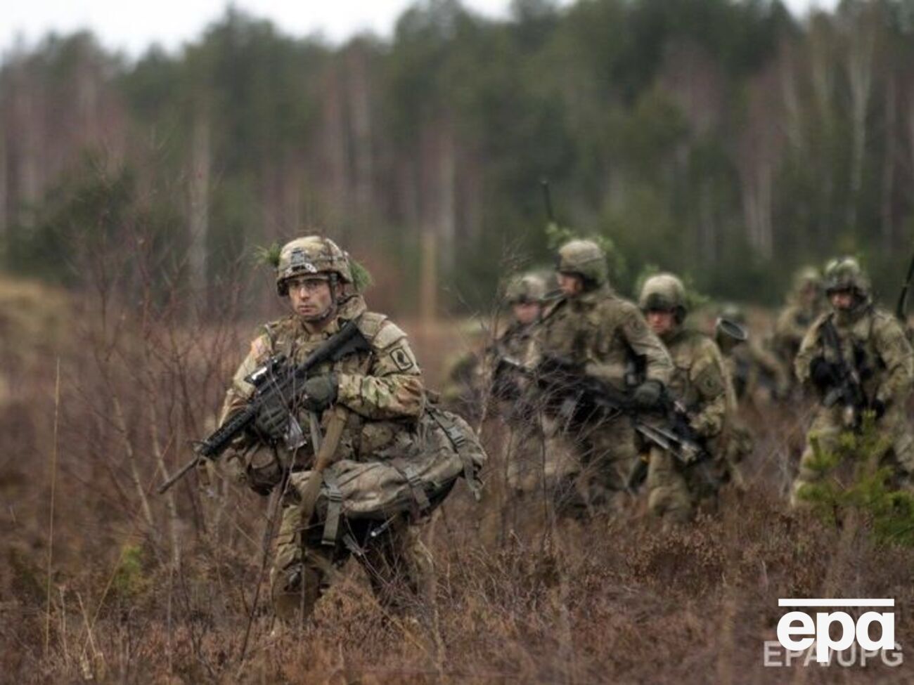 Подразделения американских войск в порядке ротации находятся в Латвии с 2014 года