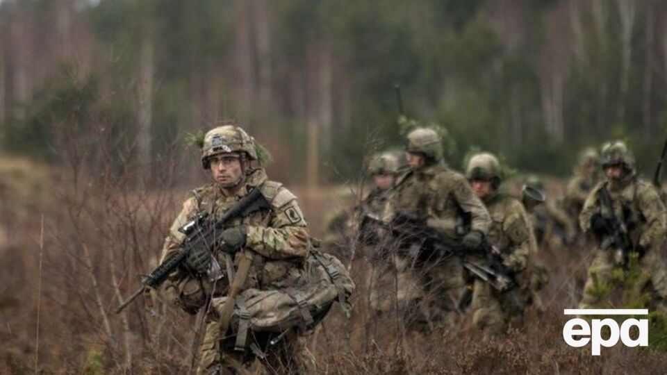 Подразделения американских войск в порядке ротации находятся в Латвии с 2014 года