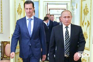 Президент Сирії Асад і президент РФ Путін є союзниками