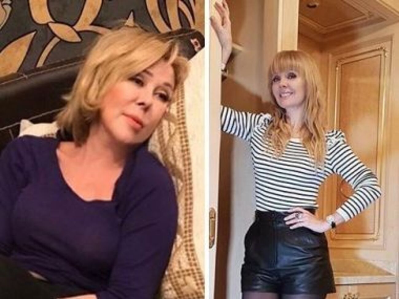 Успенская и Валерия пришли на "Шансон года"