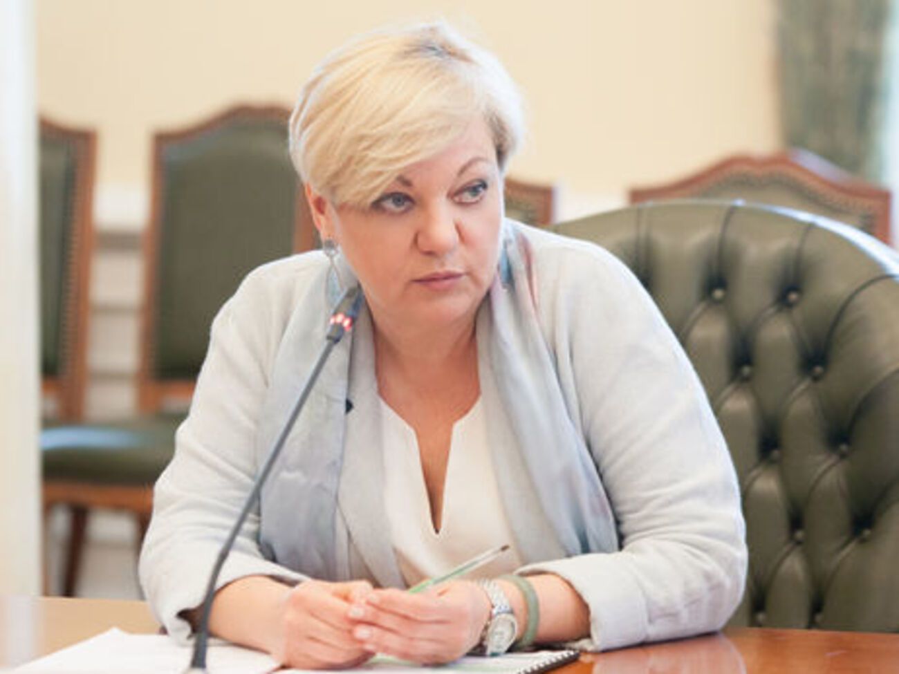 Гонтарева: У МВФ розуміють, що інститут НБУ побудовано