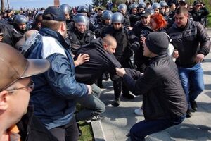 В Одессе произошел конфликт между активистами патриотических организаций и представителями пророссийских сил