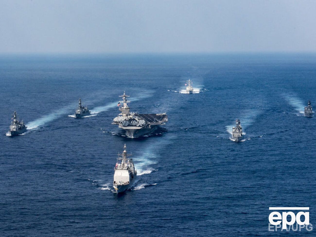 КНДР прокомментировала приближение ударной группы войск США к Корейскому полуострову