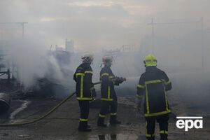 Огонь уничтожил лагерь