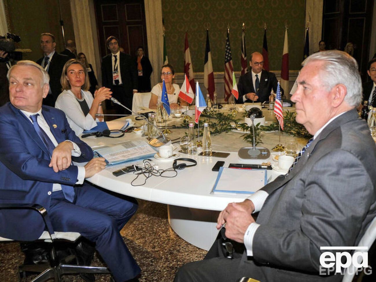 Эро отметил, что министры практически не упоминали о санкциях в отношении РФ