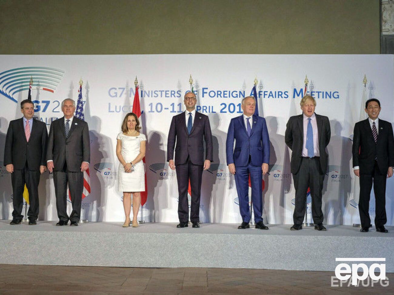 Министры G7 призвали Кремль повлиять на Асада