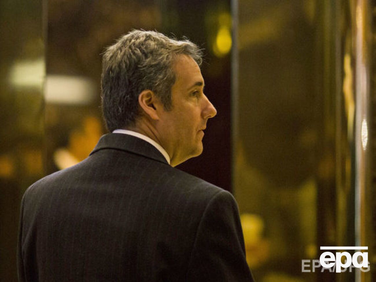 Майкл Коэн в Trump Tower на Манхэттене 12 января 2017 года