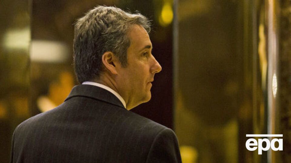 Michael Cohen in Trump Tower in Manhattan on January 12, 2017
