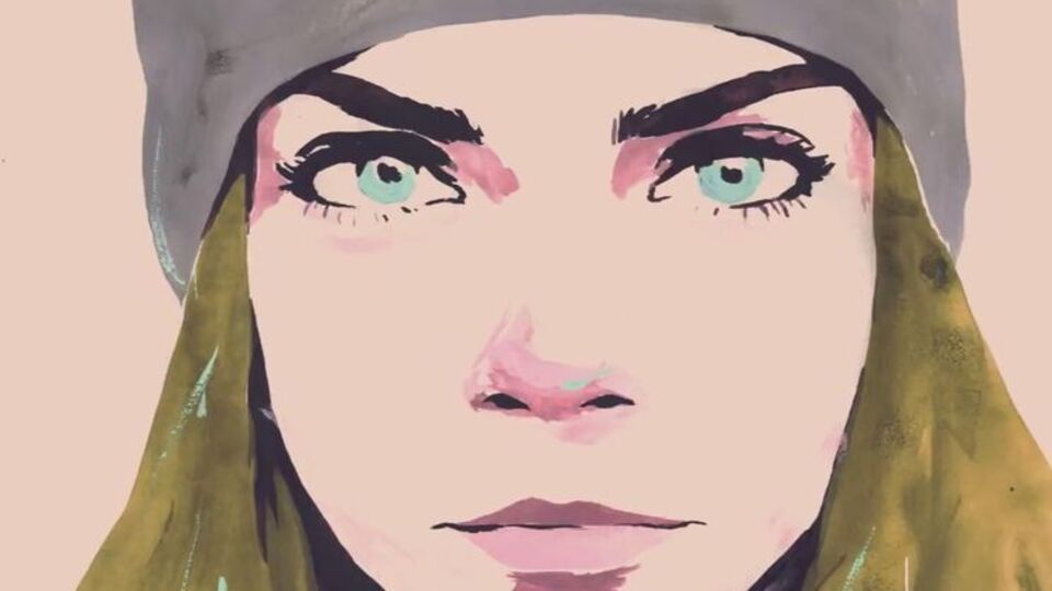 Делевинь показали в анимационном видео