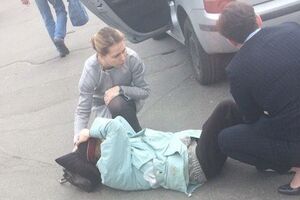 Віра Савченко (ліворуч) керувала автомобілем, який збив жінку