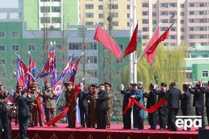 Ким Чен Ын на церемонии не произнес ни слова