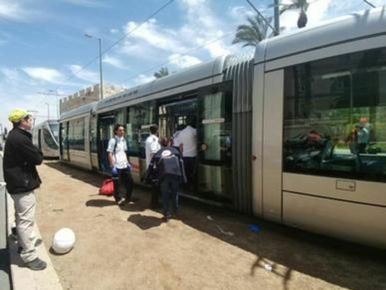 Инцидент произошел в вагоне трамвая