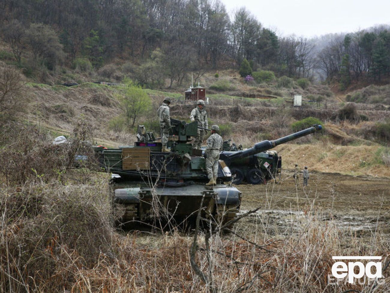 Армия США проводит маневры на Корейском полуострове