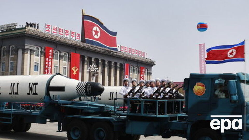 Военный парад в Пхеньяне