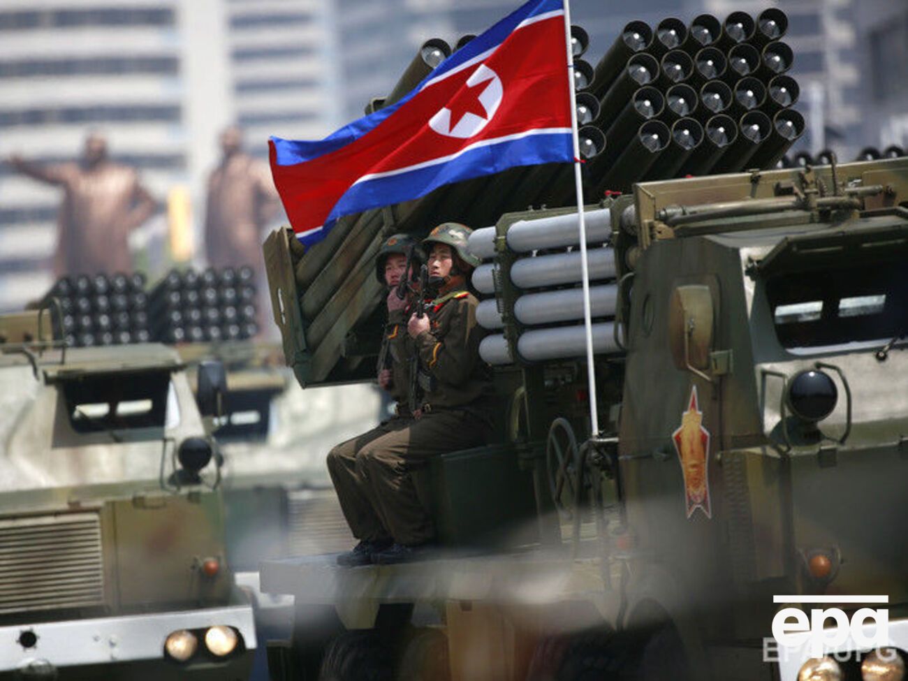 Військовий парад ознаменував річницю з дня народження засновника КНДР