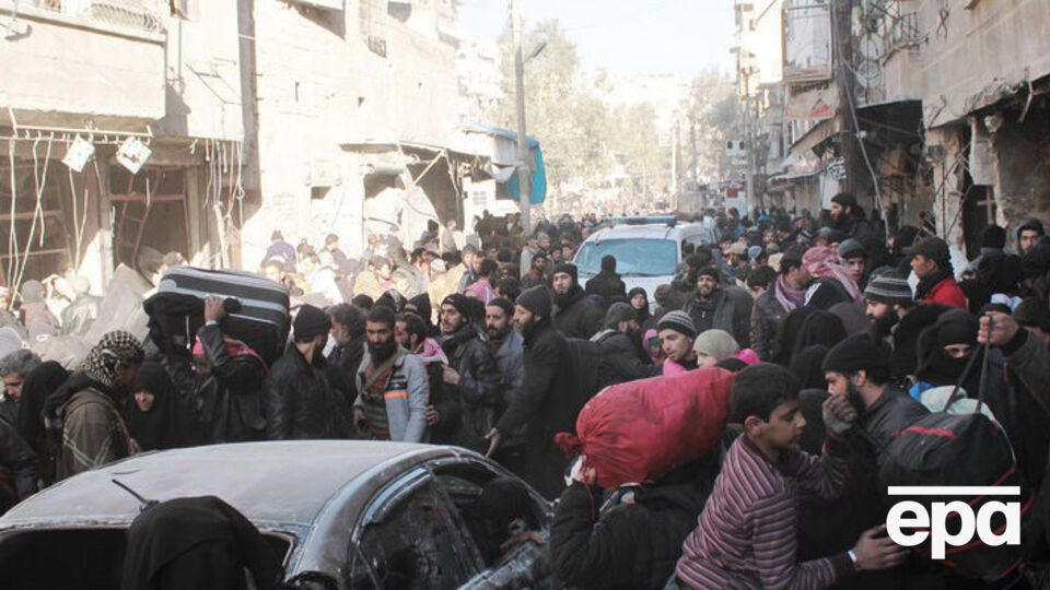 Вибух стався поряд із біженцями, евакуйованими з Алеппо