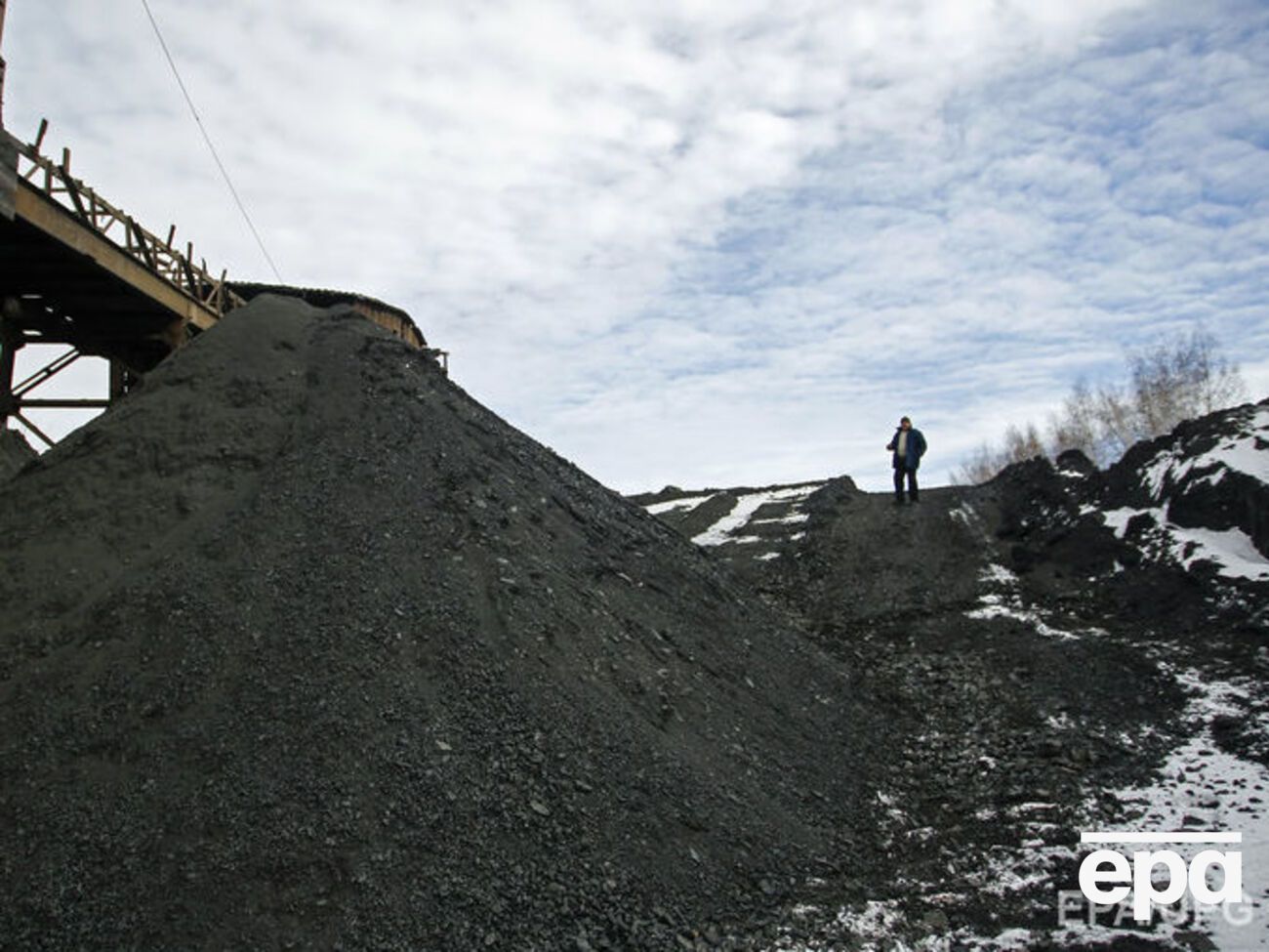 В Украину поступает российский уголь