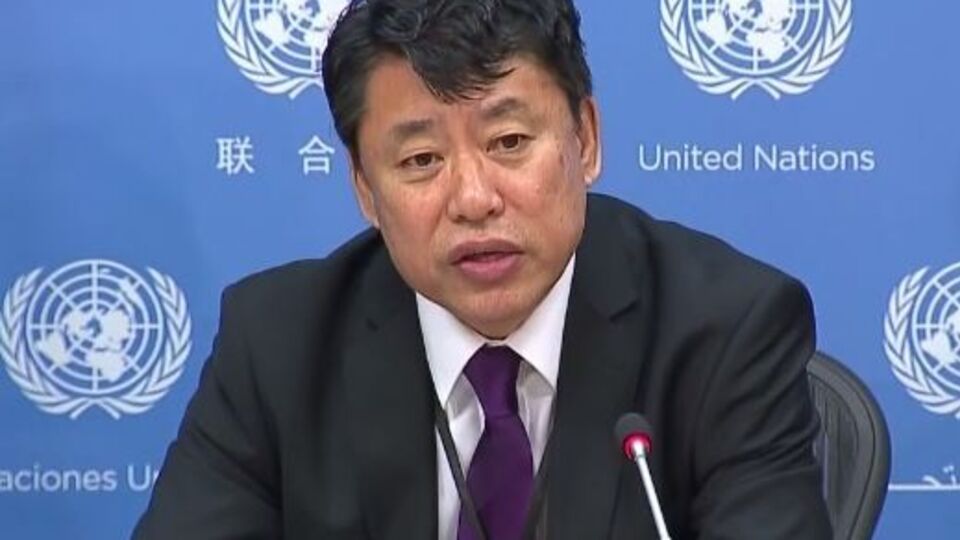 Ким Ин Рен дал пресс-конференцию в Ньй-Йорке