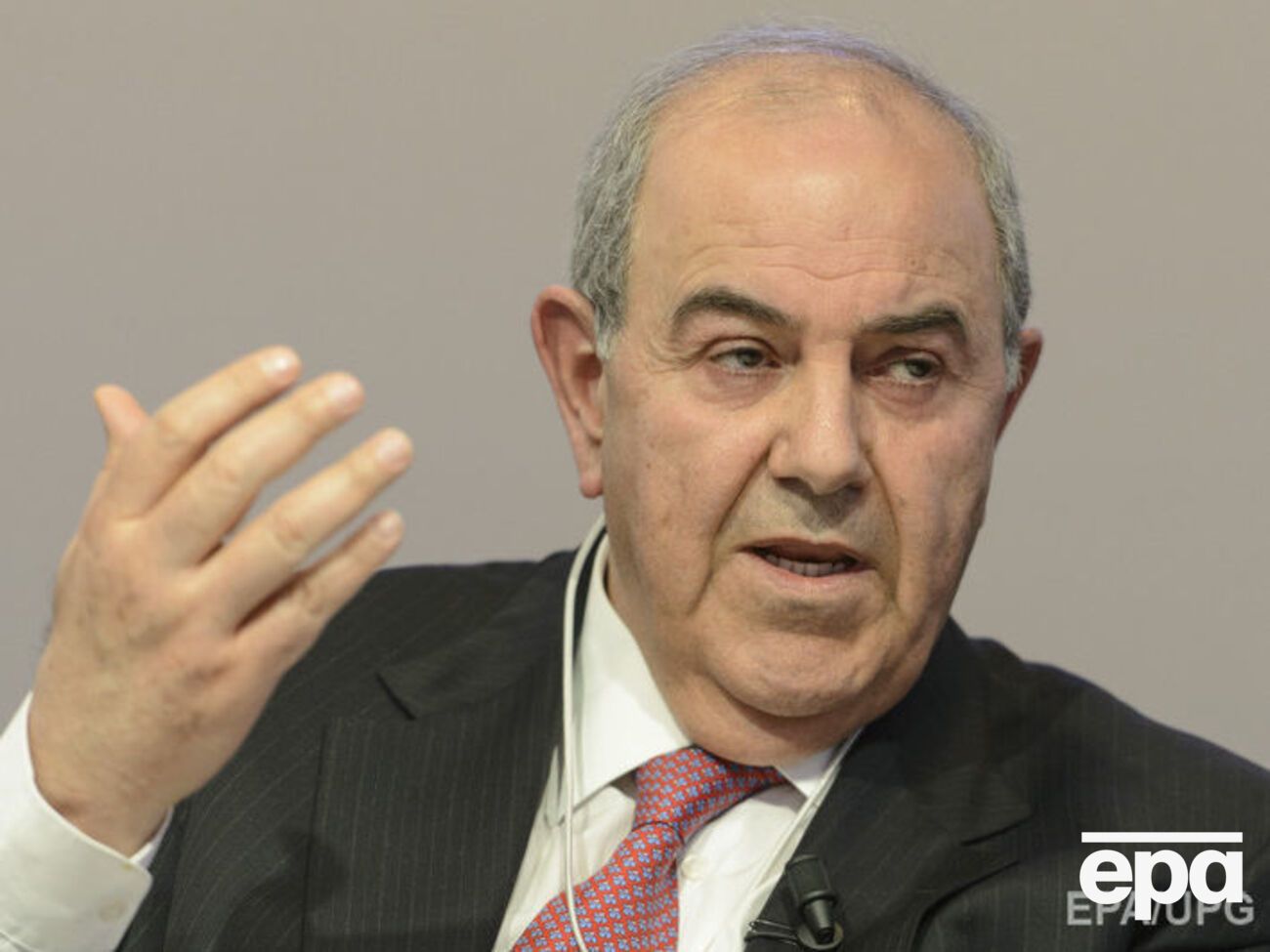 Аллави заявил, что получил информацию о переговорах террористов от иракских и других контактов в регионе