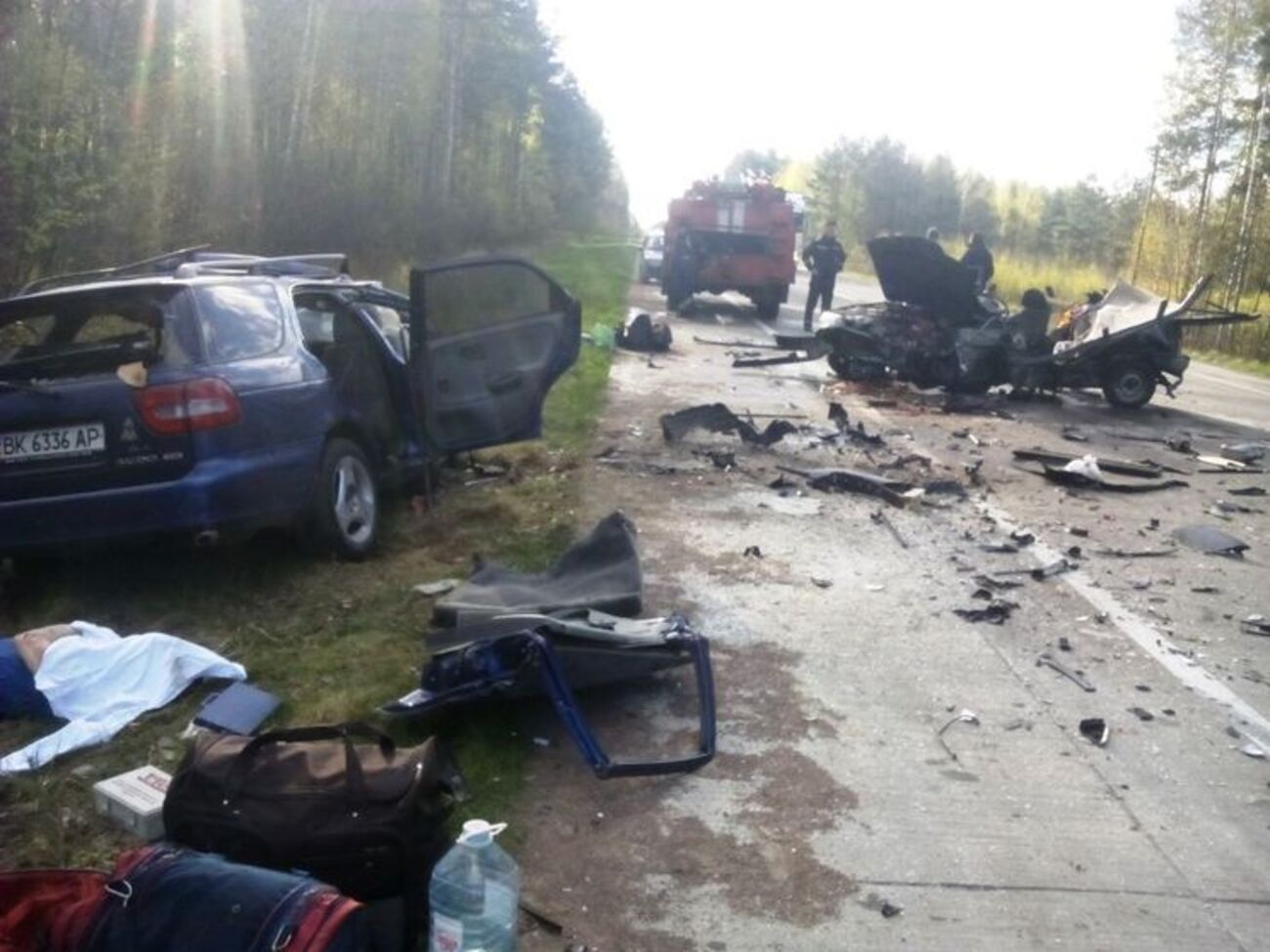 Унаслідок ДТП загинуло п'ятеро осіб