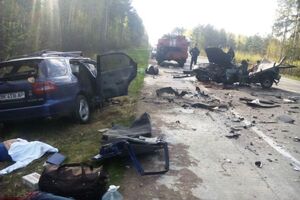 Унаслідок ДТП загинуло п'ятеро осіб