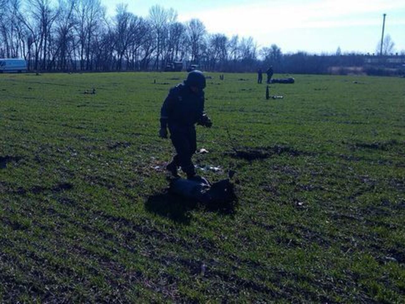 Балаклію очистили від боєприпасів