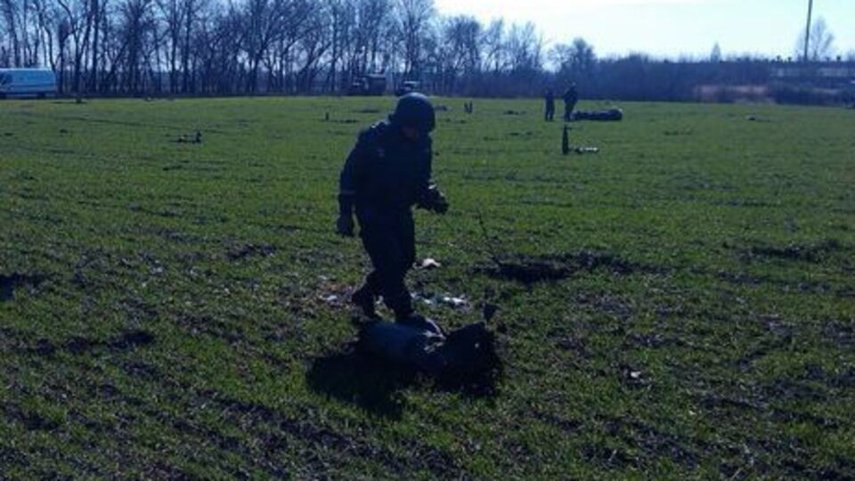 Балаклію очистили від боєприпасів
