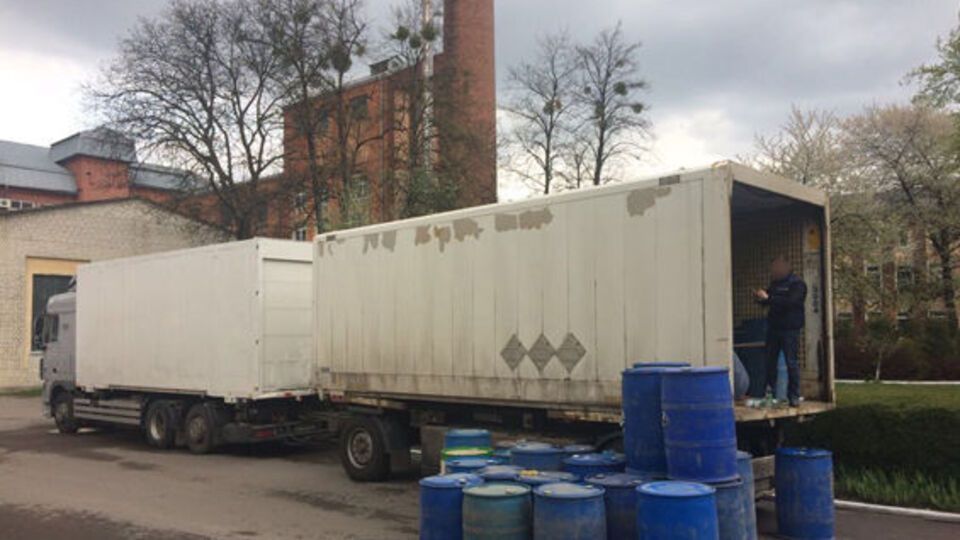 Оцінна вартість партії спирту – 1,6 млн грн, заявили правоохоронці