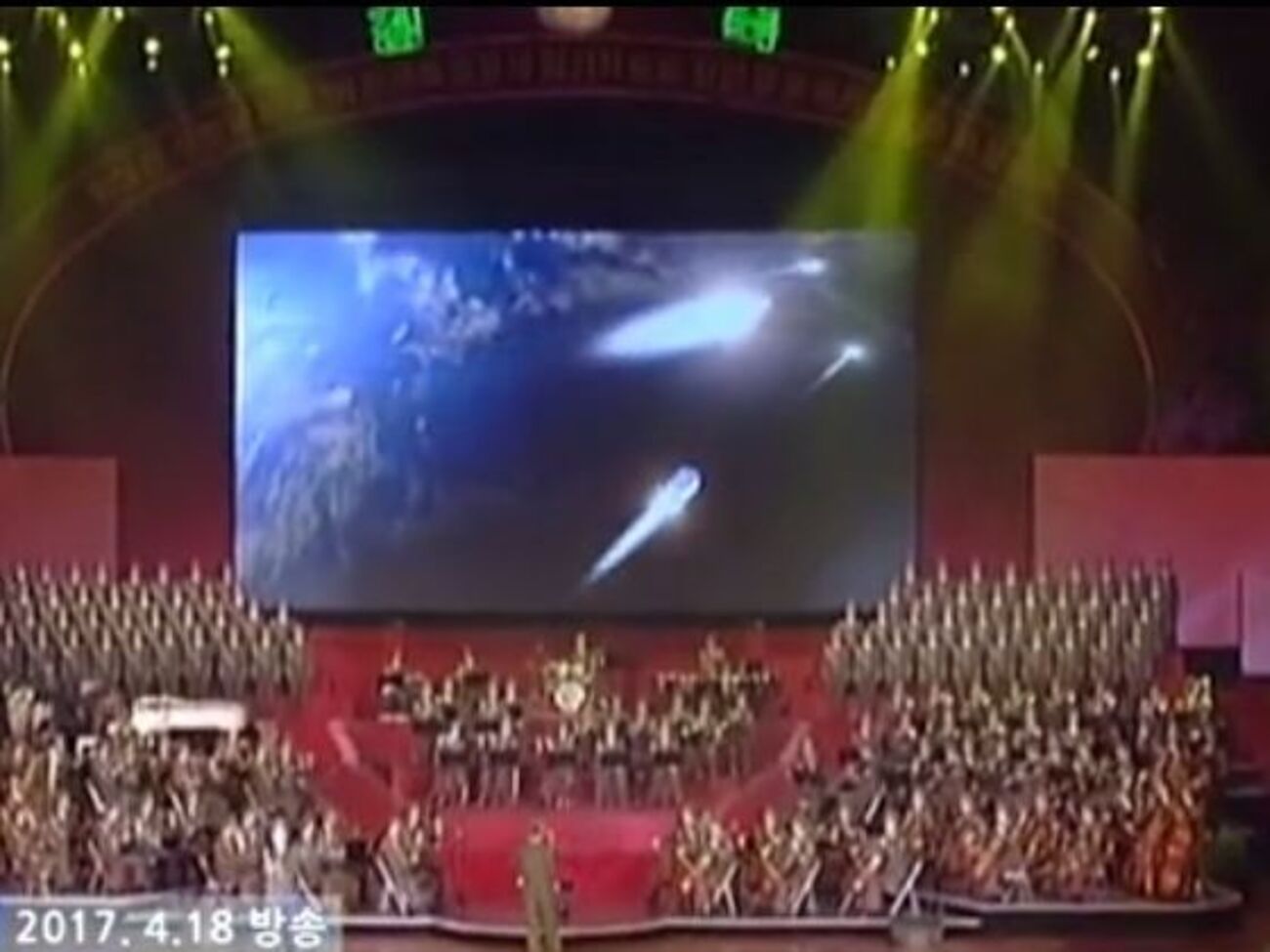 В КНДР показали ролик с имитацией удара по США